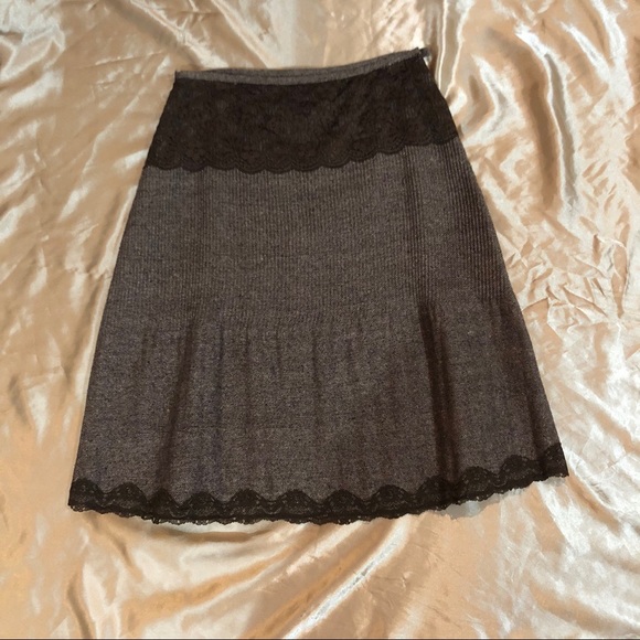 Women brown Midi skirt - Picture 4 of 5